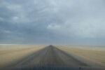 Mist rolling in - an eerie drive